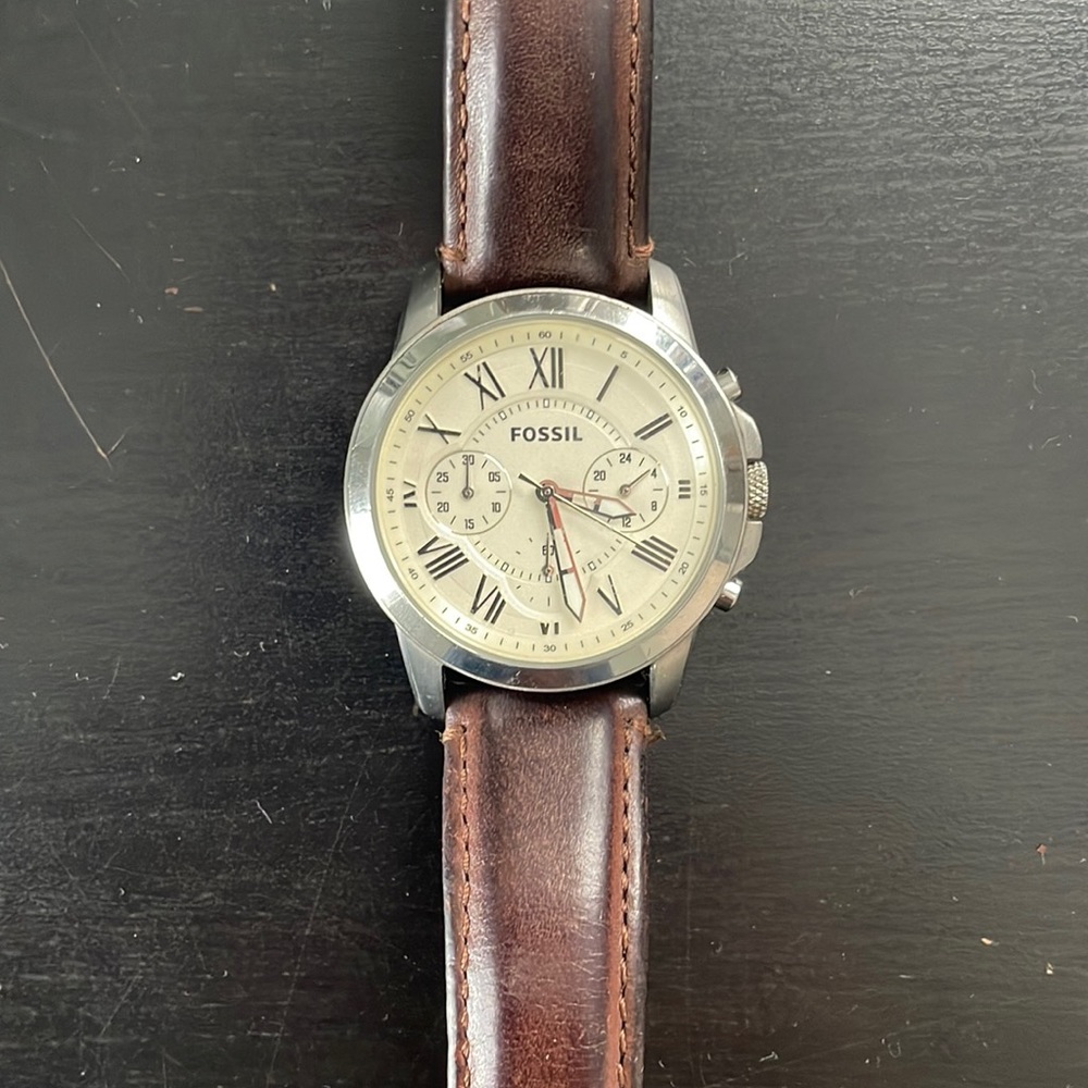 Fossil Leather Watch
